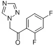2',4'-二氟-2-(1H-1,2,4-三唑-1-基)乙酰苯, 97%