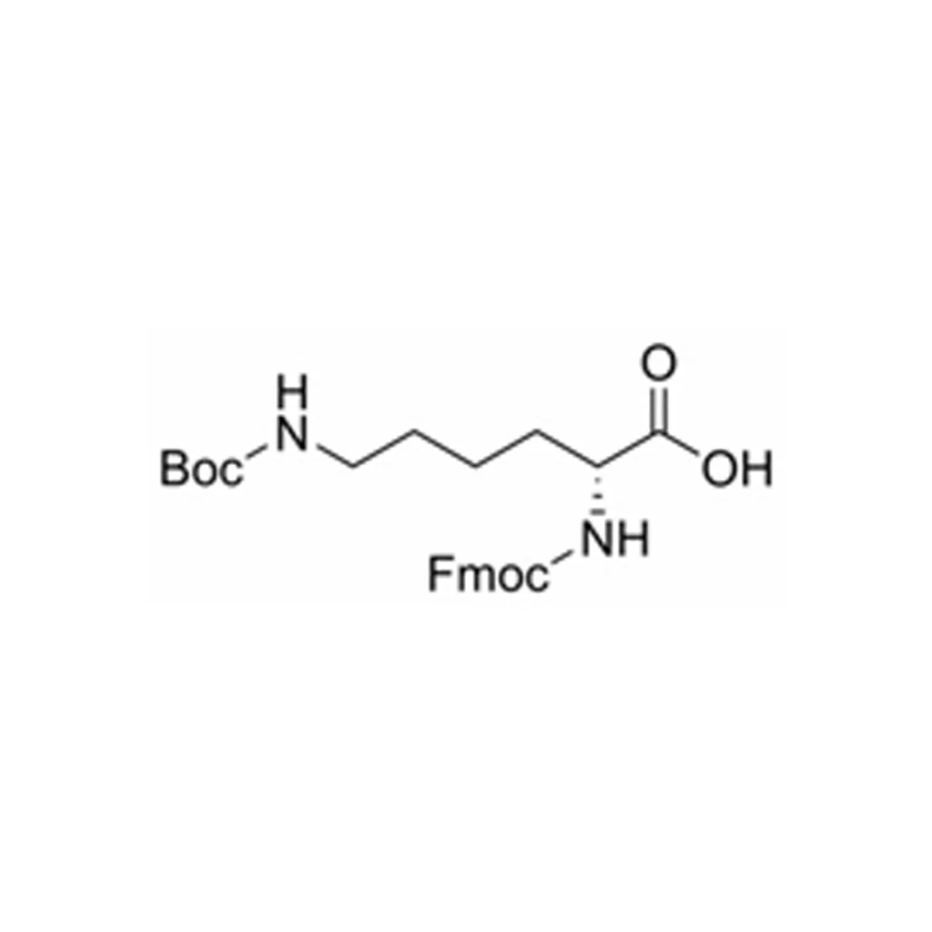 N-Α-芴甲氧羰基-N-EPSILON-叔丁氧羰基-D-赖氨酸(储存“2-8℃”;运输“冰袋”)