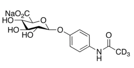 试剂4-ACETAMIDOPHENYL BETA-D-GLUCURONIDE-D3 SODIUM SALT(储存“-20℃”；运输“冰袋”) - TRC