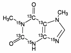 1,7-二甲基黄嘌呤-2,4,5,6-¹³C₄-1,3,9-¹⁵N₃