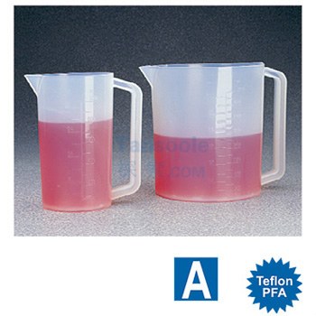 LPE 带手柄烧杯 Teflon*PFA 3000ml - Nalgene/耐洁