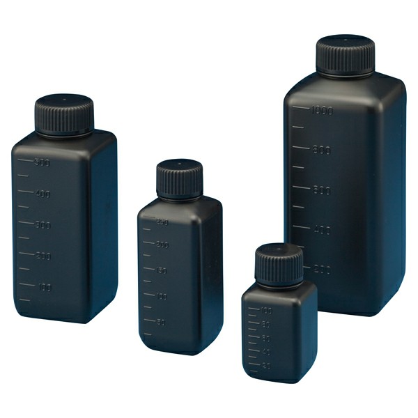 J瓶(方形广口遮光) 己灭菌 250ml【NIKKO】