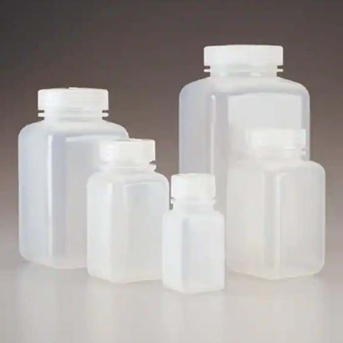 LPE 广口方形瓶 PPCO PP螺旋盖 自然色 60ml