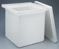 BPD 耐用型带盖矩形罐 LLDPE 50L - Nalgene/耐洁