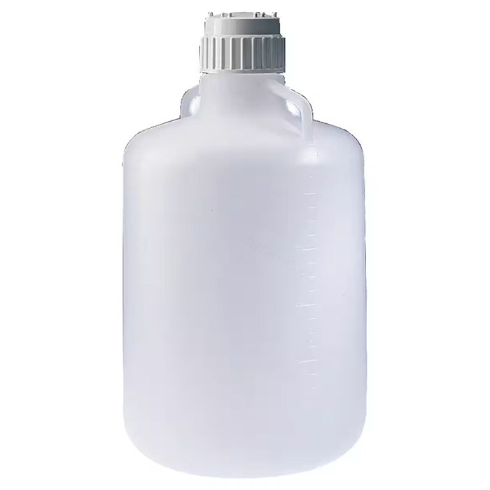BPD 细口大瓶（带手柄）LDPE 白色 PP螺旋盖 25L - Nalgene/耐洁
