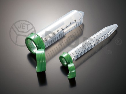 一次性易翻盖离心管 15ml 翻盖型,锥形底,RCF9400xg,袋装,灭菌 - JET/洁特