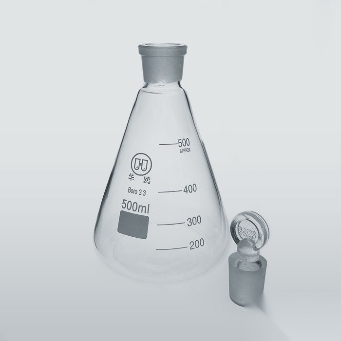 具塞三角烧瓶 500ml - 华鸥