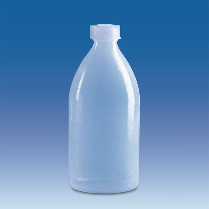 窄口瓶 PE-LD 螺旋盖 PE-LD 250ml 透明