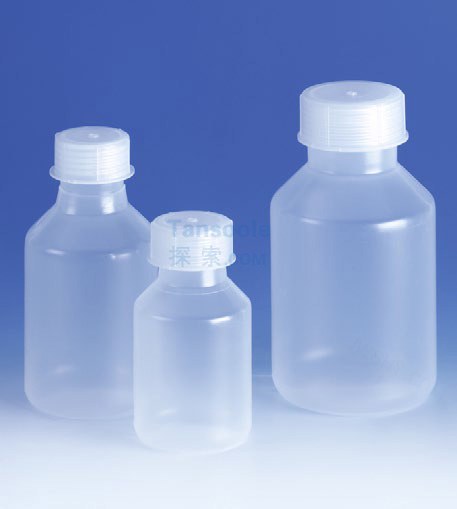 试剂瓶，广口，PP，螺旋盖, PP, 250 ml