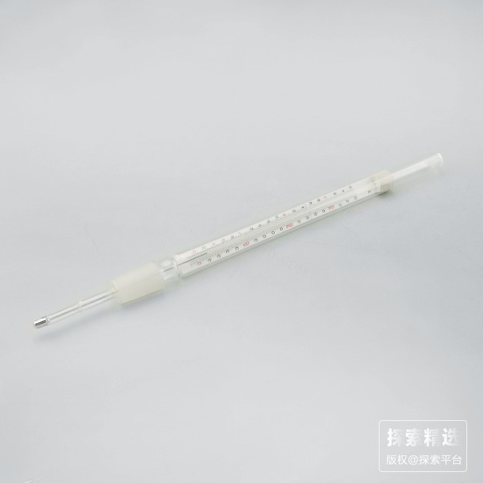 磨口温度计 14# 0℃～360℃/300mm 精度2℃ - 玖梧精选