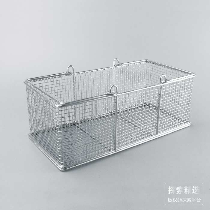 304不锈钢筐篮 方形 长&times;宽&times;高 300&times;200&times;200mm