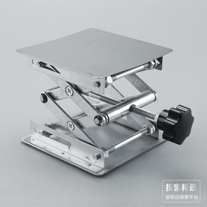 不锈钢升降台 100&times;100&times;180mm 承重0-5kg