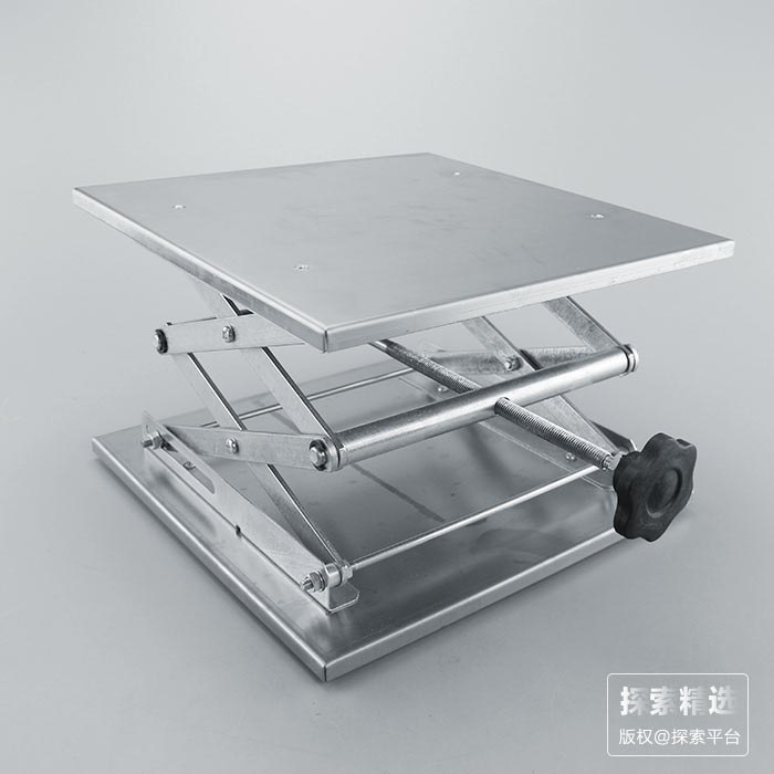 不锈钢升降台 300&times;300&times;390mm 承重15-20kg