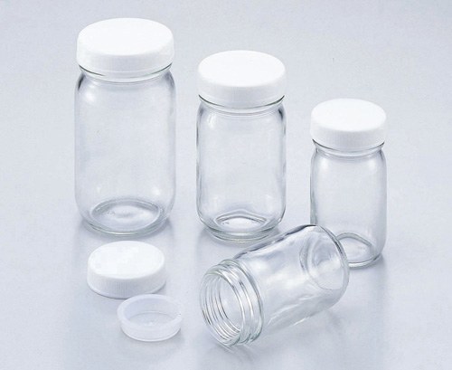 样本瓶(按箱销售)450mL 口内径×瓶体直径×高(mm):φ58×φ81×128 - AS-ONE/亚速旺