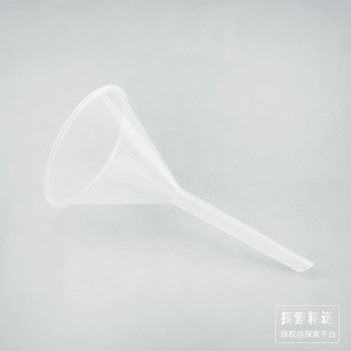 长管塑料漏斗 直径90mm 管长93mm