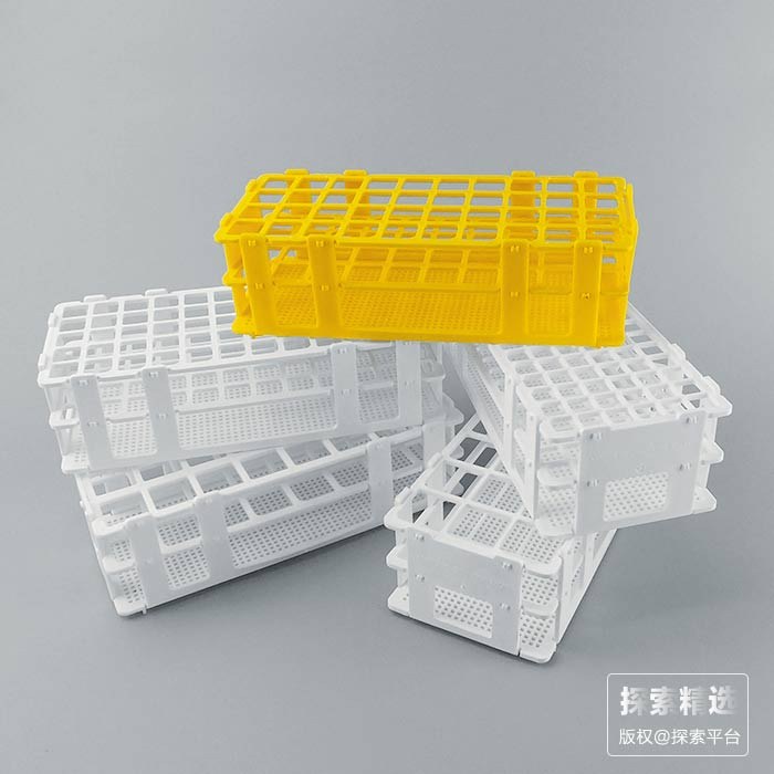 塑料试管架 白色 &phi;孔径&times;孔数 &phi;20mm&times;40孔