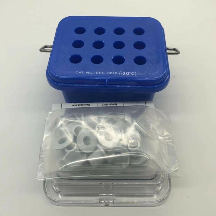 LPE 零下-20℃实验专用冷却盒,蓝色PC,带手柄,3×4孔