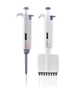 TopPette手动12道可调式移液器0.5-10&mu;l