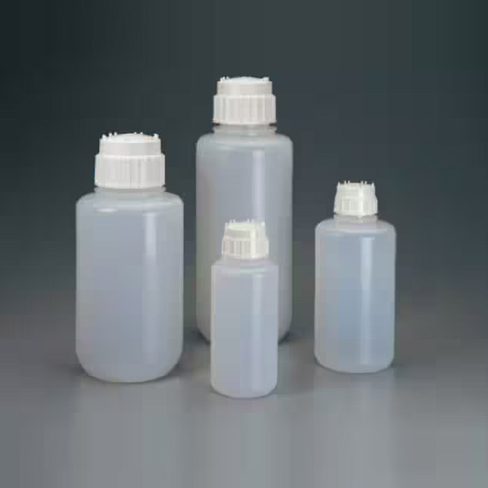 LPE 真空耐用瓶 PP 自然色 白色PP盖 TPE垫圈 4L 非无菌