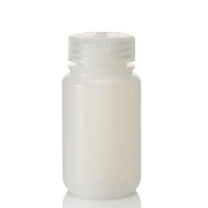 LPE 广口瓶 LDPE PP螺旋盖 自然色 125ml - Nalgene/耐洁
