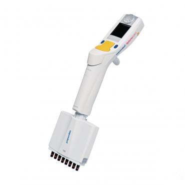 Eppendorf Xplorer plus电动移液器, 8道,5-100ul, 多功能操作摇杆黄色, 适配200ul移