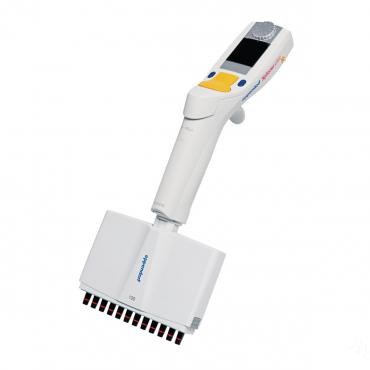 Eppendorf Xplorer plus电动移液器, 12道,5-100ul, 多功能操作摇杆黄色, 适配200ul…