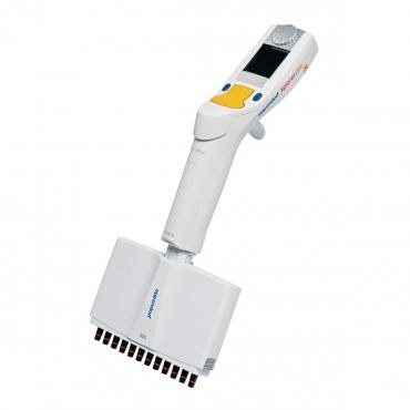 Eppendorf Xplorer plus电动移液器, 12道,15-300ul, 多功能操作摇杆桔黄色, 适配300ul移液吸头 - Eppendorf/艾本德