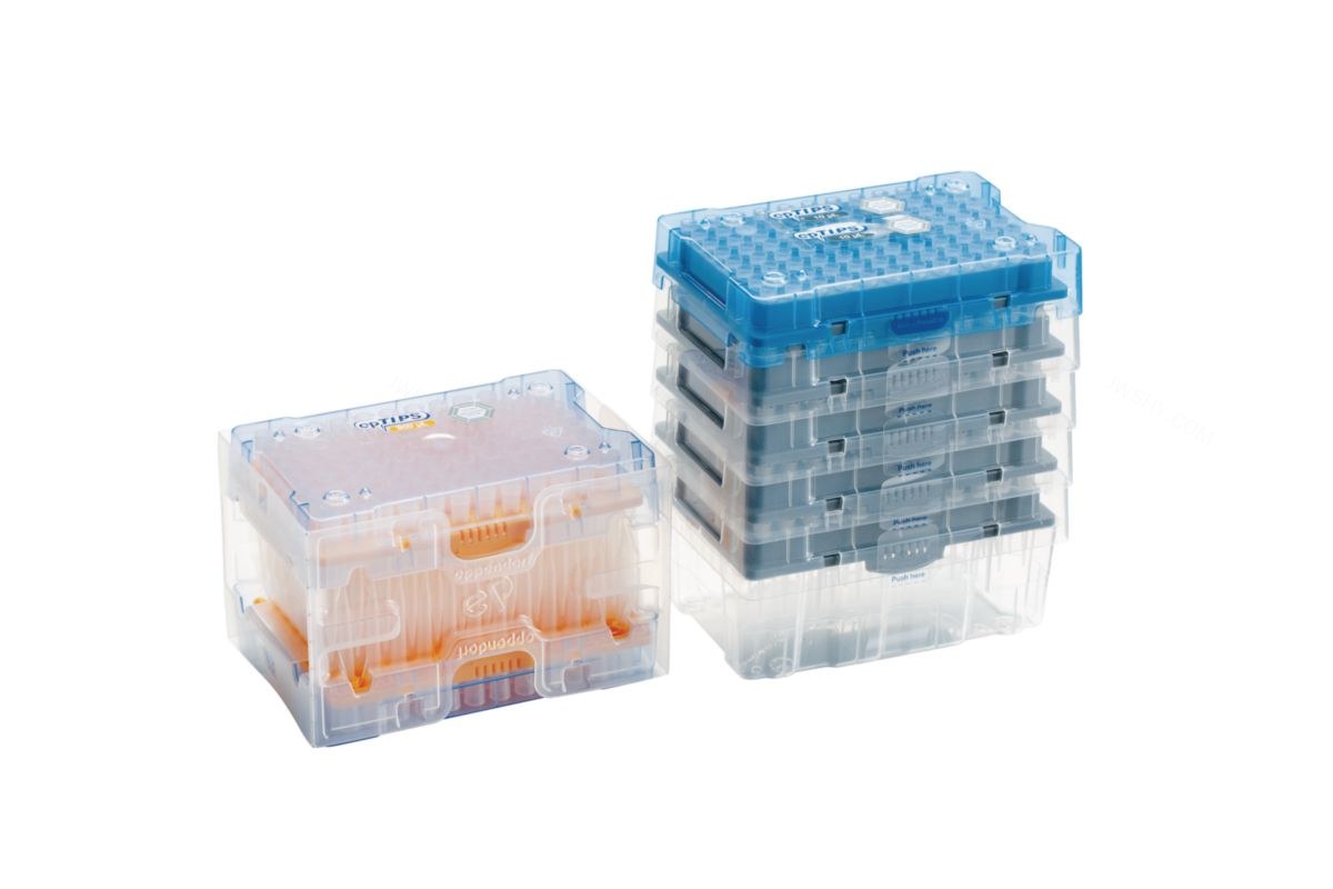 epTIPS Reloads 预装板 0.1-10ul 34mm 深灰色 Eppendorf优质级
