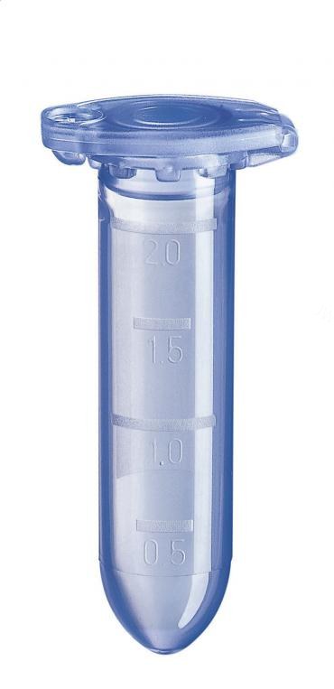 Safe-Lock 微量离心管, 2.0 ml, 蓝色,1000个