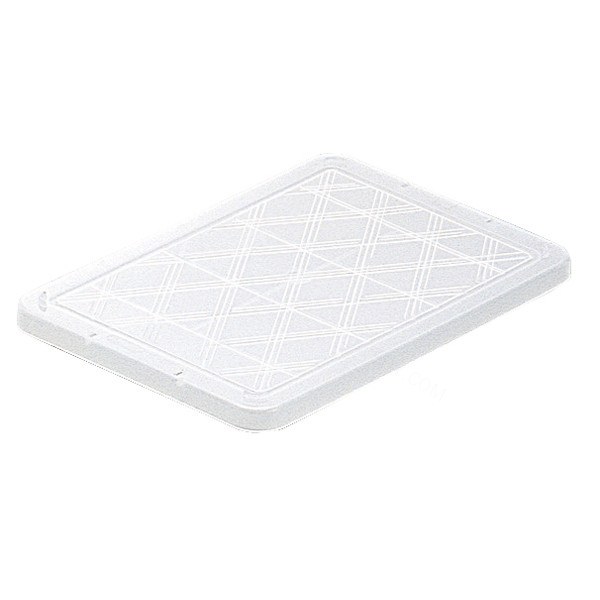 塑料箱（&alpha;NS型） 盖子（自然型） 外形尺寸（mm）：400&times;273&times;21