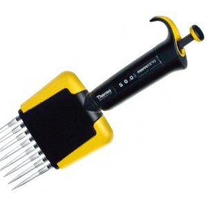 LPE Finnpipette F2 5-50 μl 8道可变量程移液器, CE认证 爆款