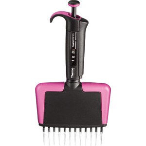 LPE Finnpipette F2可调量程12道移液器1-10ul