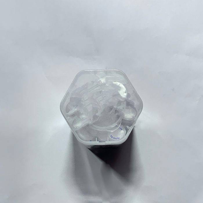 针筒式滤膜过滤器(高端) 英国进口 尼龙66 0.45um 25mm 透明/白 罐装 - 津腾