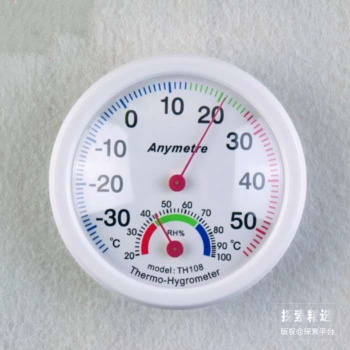 美德时家用温湿度计 进口机芯 TH108 - 玖梧精选