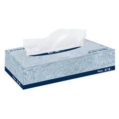 KLEENEX 舒洁 双层盒装面纸80抽(长方盒)【Commercial】