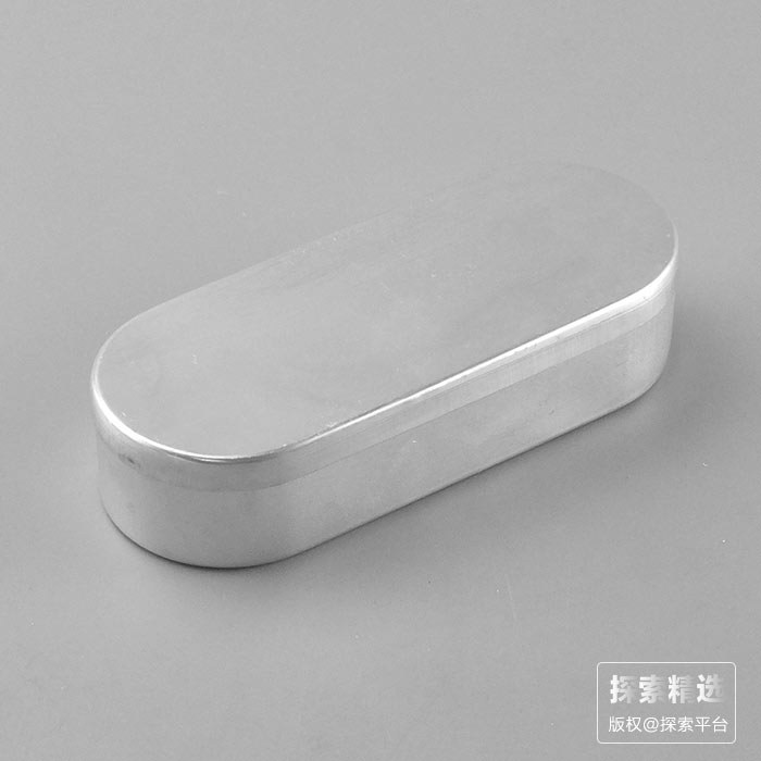 铝盒 约180ml 130&times;50&times;28mm 适配10ml针筒