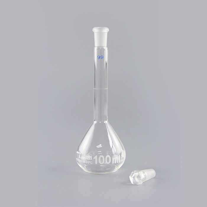 容量瓶（A级）14# 100mL 允差：&plusmn;0.1mL 透明 特优级 包过检 不含证书