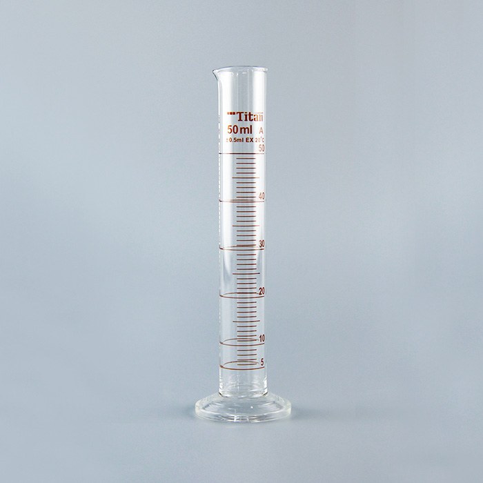 量筒（A级）50mL EX量出式 分度值：1mL