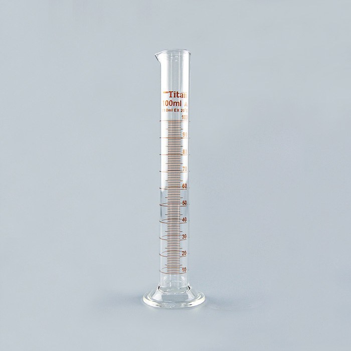 量筒（A级）100mL EX量出式 分度值：1mL