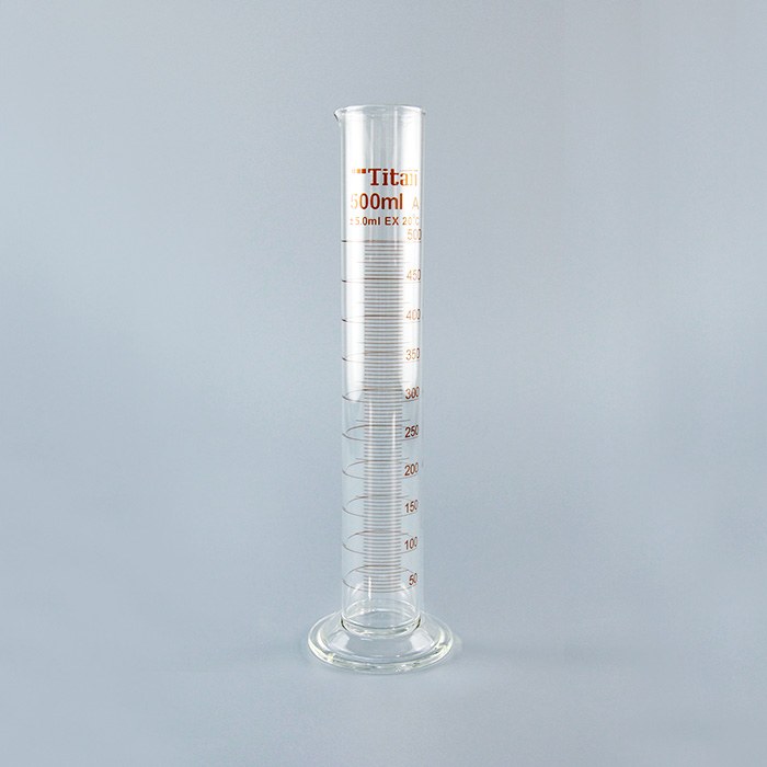 量筒（A级）500mL EX量出式 分度值：5mL