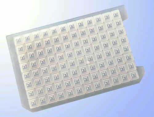 硅胶片 适用于96孔深孔板，&ldquo;+&rdquo;开口，1.2/2.2mL 方形孔