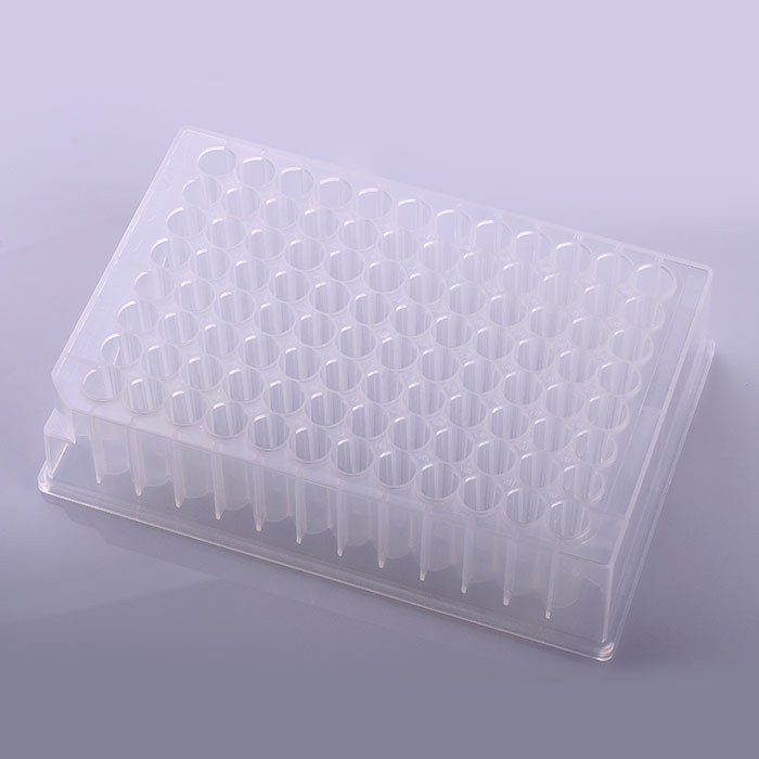1.2mL 96孔深孔板，透明，96圆形孔，U形底