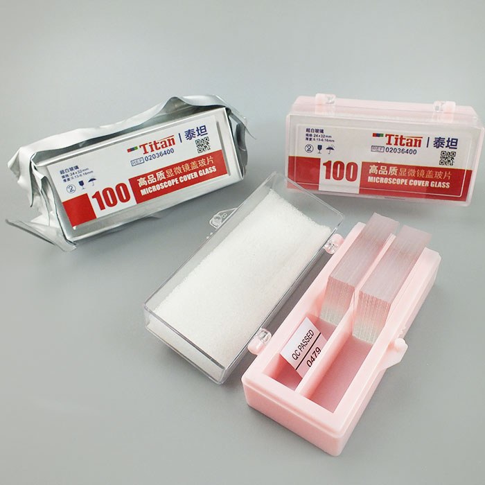 显微镜盖玻片 超白玻璃 24&times;50mm 1#厚度0.13-0.16mm