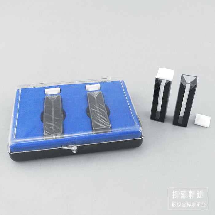 黑璧带盖石英比色皿 12.5*12.5*45（光路宽1mm）