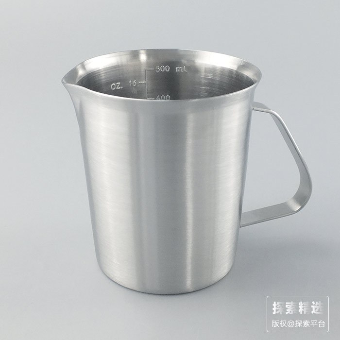 不锈钢烧杯 500ml（替代货号：02281012）