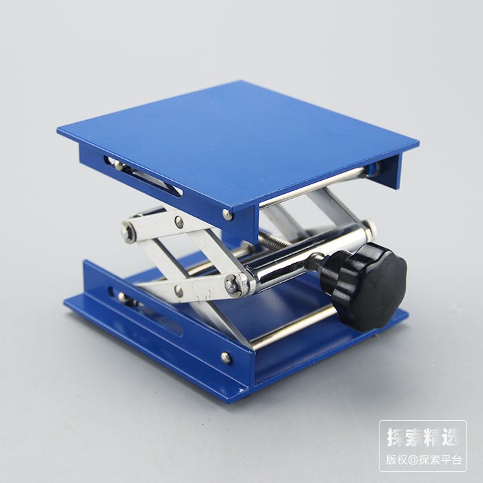 铝氧化升降台 100&times;100mm 承重0-5kg