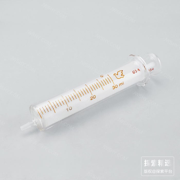 实验耗材 玻璃加液器 30ml 无胶头（不带针头） 科研专用 禁止用于人体
