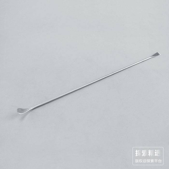 药刮 304不锈钢 杆直径&times;全长：3&times;330mm （一头刮一头勺）