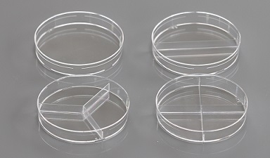 培养皿 90x15mm 两格 灭菌