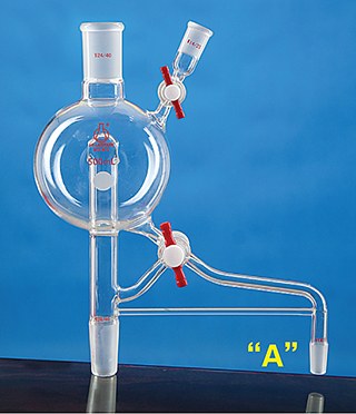 双四氟溶剂蒸馏头带出液口 250ml/24#24#14# - 联华